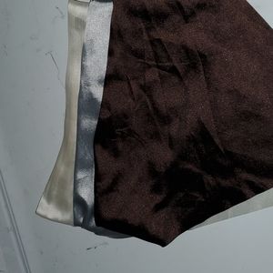 SHEIN Satin hairband 3pc